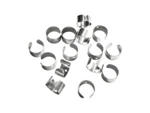 Earring cuff, Stainless steel, 15 pcs