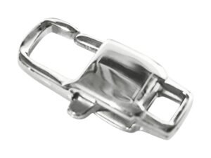 Stainless steel lobster clasp, 16mm