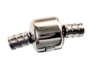 Bayonet clasp 10mm in stainless steel