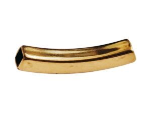 Curved square tube in Stainless Steel, 30mm (Gold)