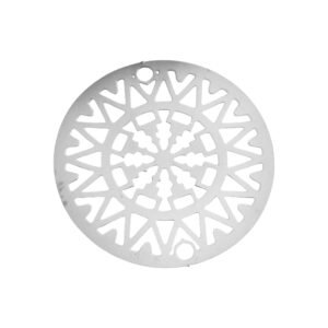 Geometric connector in stainless steel 29mm