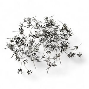 Stainless steel snap in earring 55 pairs of prong posts, 5mm post