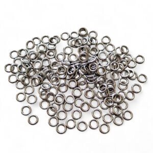 7mm x1.5mm Jumpring in stainless steel, 170Pcs